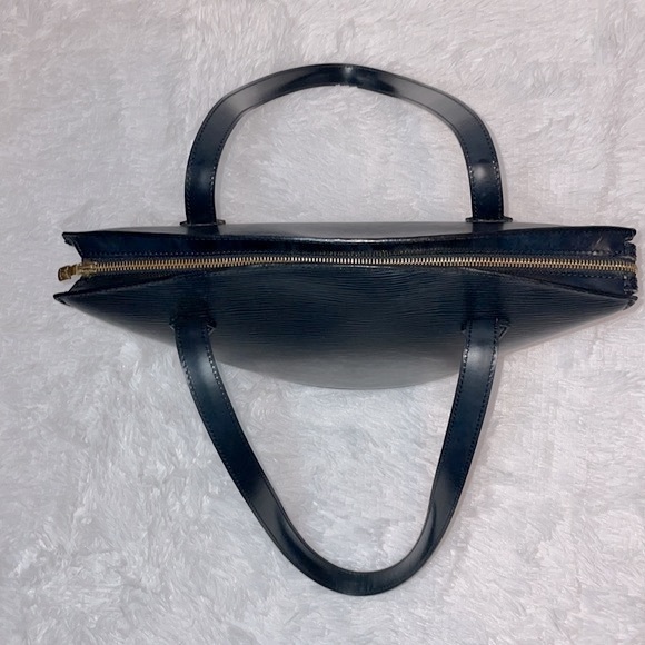 Louis Vuitton Vintage Black Epi Leather Saint Jacques Long Strap PM Tote Bag - Picture 9 of 16